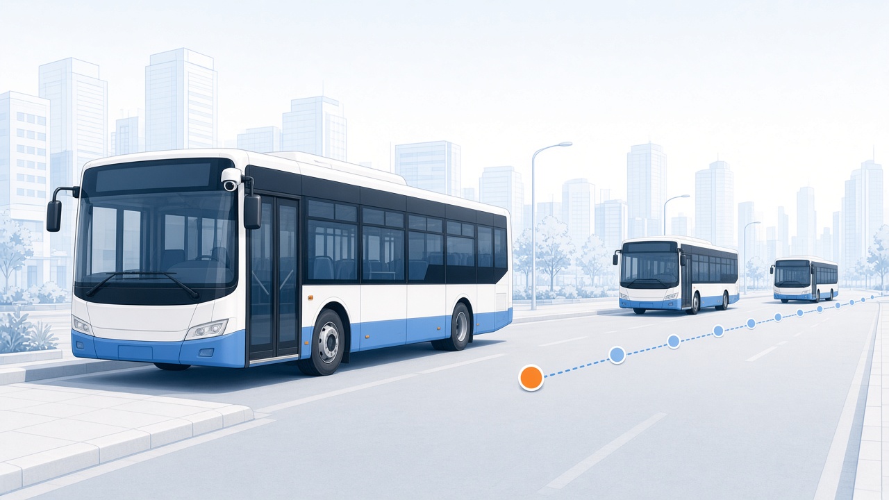 Tracciamento GPS per trasporto pubblico e autobus
